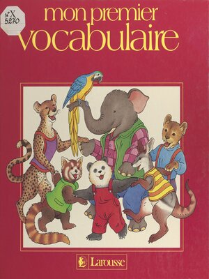 cover image of Mon premier vocabulaire